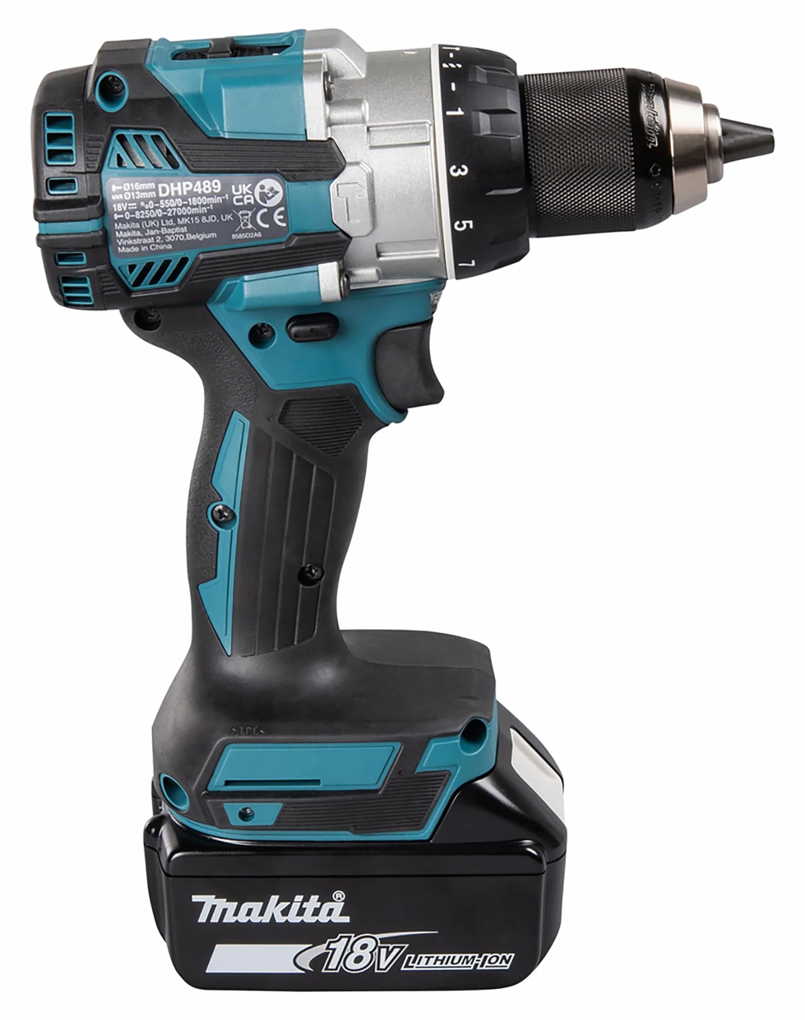 Makita DHP489Z Akku-Schlagbohrschrauber 18V (ohne Akku, ohne Ladegerät)