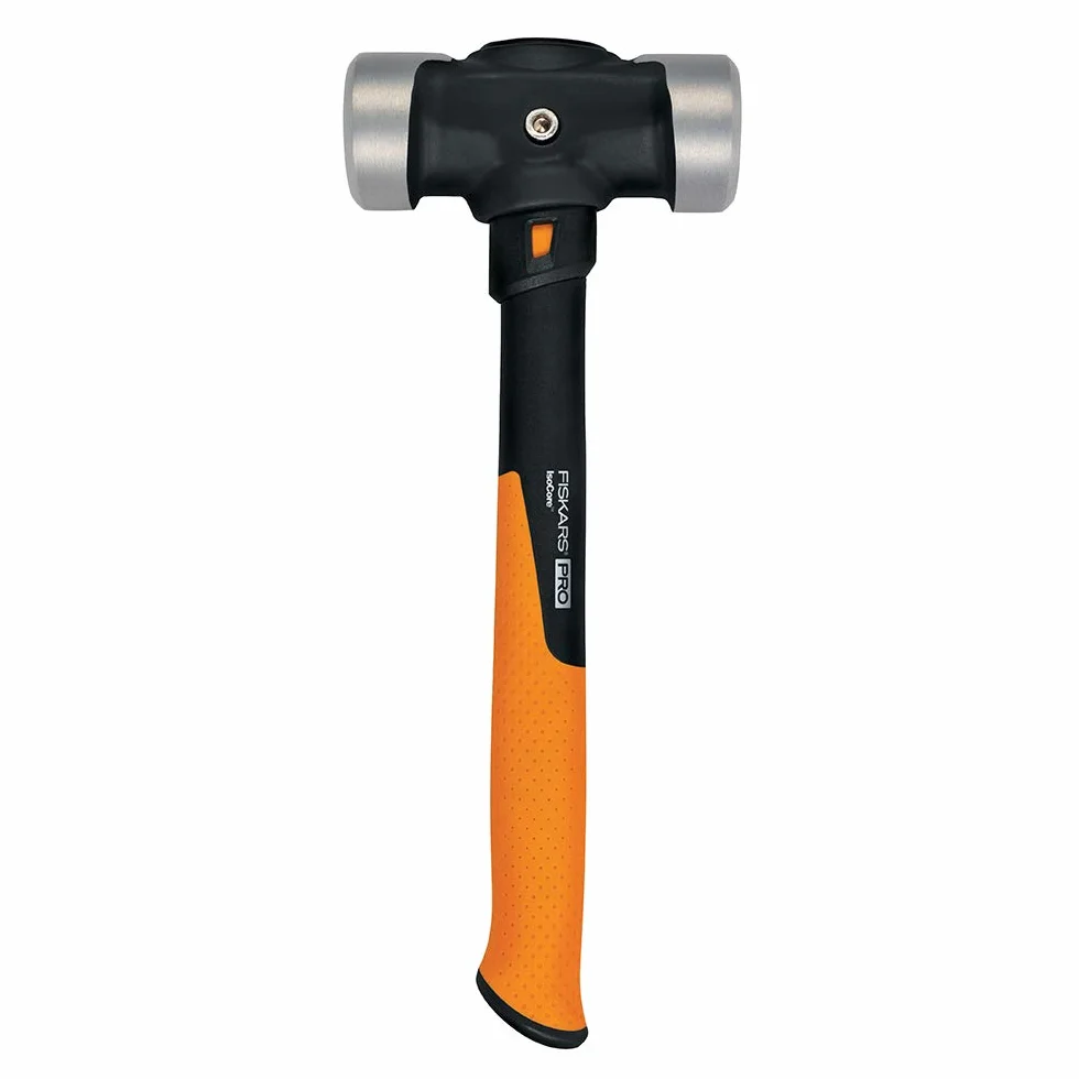 Fiskars IsoCore Vorschlaghammer für Abbruch und Fahren, mit Stoßdämpfung, 1,8 kg, 35,6 cm