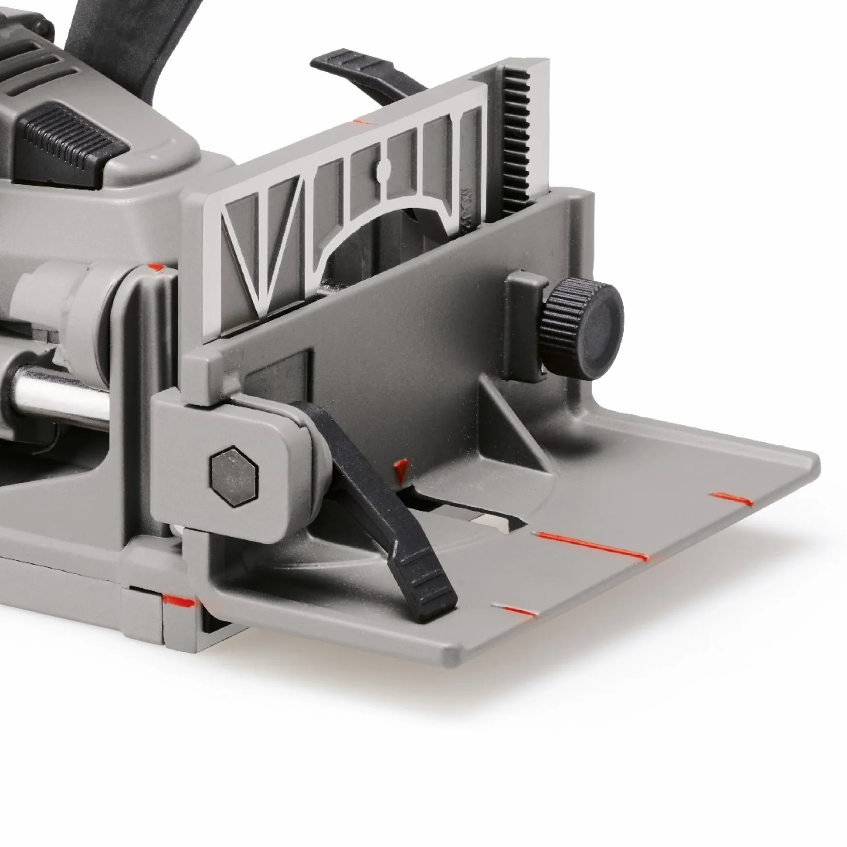 Einhell Flachdübelfräse TE-BJ 900 (900 W, 20 mm Frästiefe, stufenlose Winkel-/Höheneinstellung, 6-stufige Tiefenverstellung, Staubfangsack, inkl. 100 mm Fräsblatt)