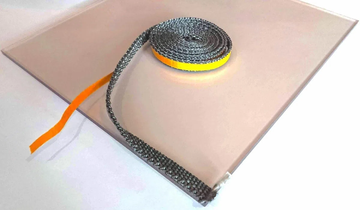 Kaminscheibe SENDEO SCHOTT ROBAX Glaskeramik 32 x 32cm (5mm)