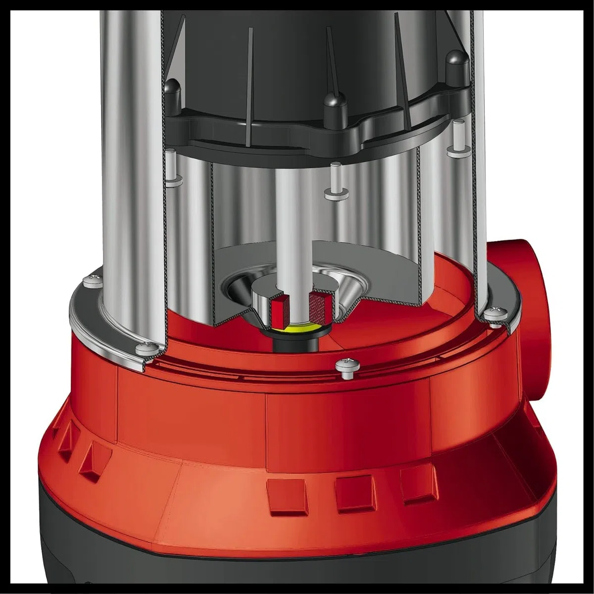 Einhell Schmutzwasserpumpe GC-DP 7035 LL (700 W, flachabsaugend bis 1 mm, Fördermenge 16.000 L/h, 0,8 bar, Eintauchtiefe 7 m, verstellbar für Schmutz- & Klarwasser)