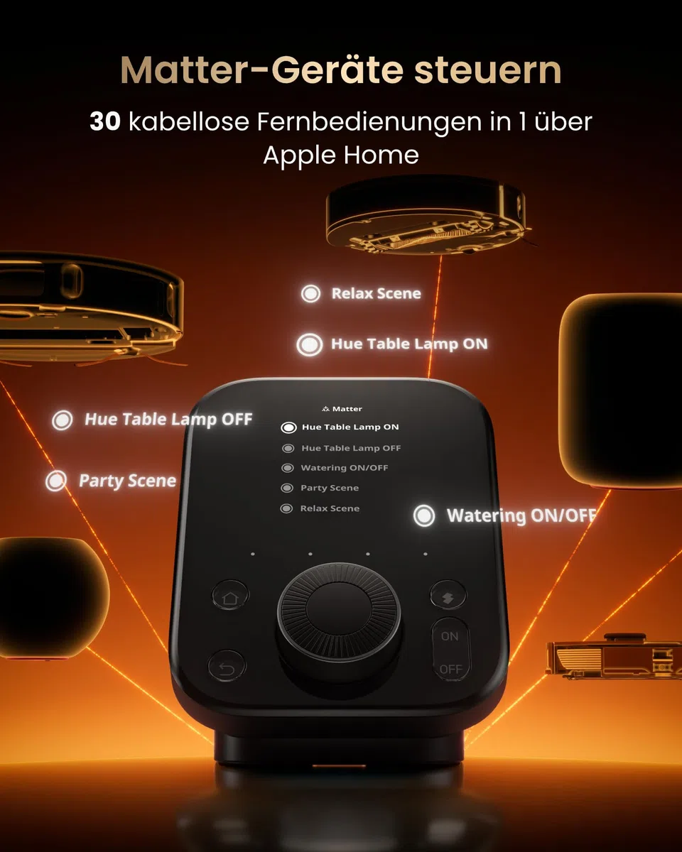 SwitchBot Hub 3 Smart Home Hub Matter Support Smart IR Bluetooth Fernsteuerung WLAN Thermometer Hygrometer 2,4 GHz Alexa HomeKit Google Home IFTTT
