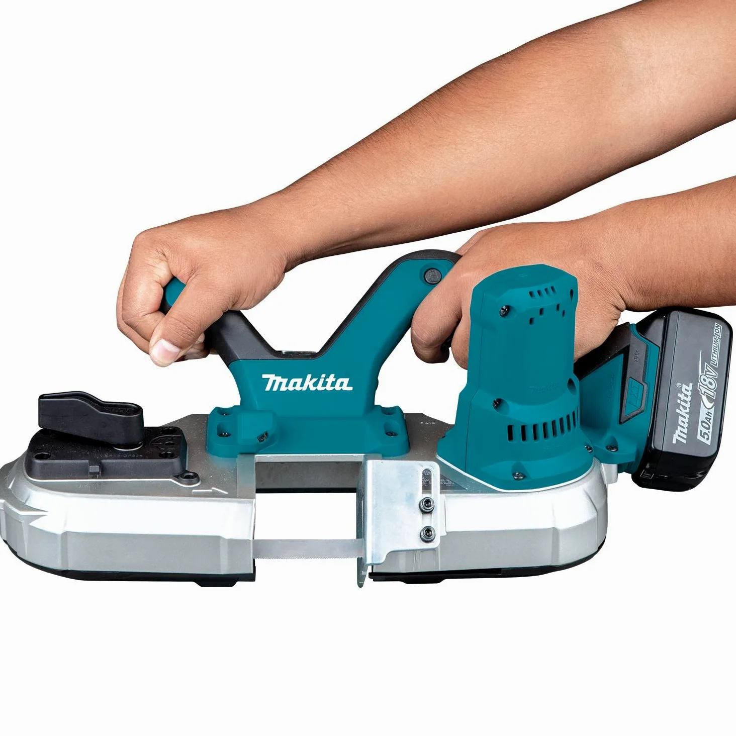 Makita DPB182Z Akku-Bandsäge 18 V (ohne Akku, ohne Ladegerät)