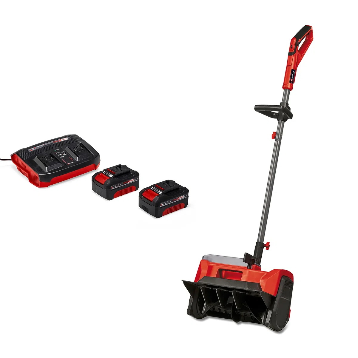 Einhell Akku-Schneefräse GE-ST 36/40 Li E Power X-Change (Li-Ion, 36 V, Arbeitsbreite 40 cm, max. Schneehöhe 20 cm, inkl. Akku und Ladegerät)