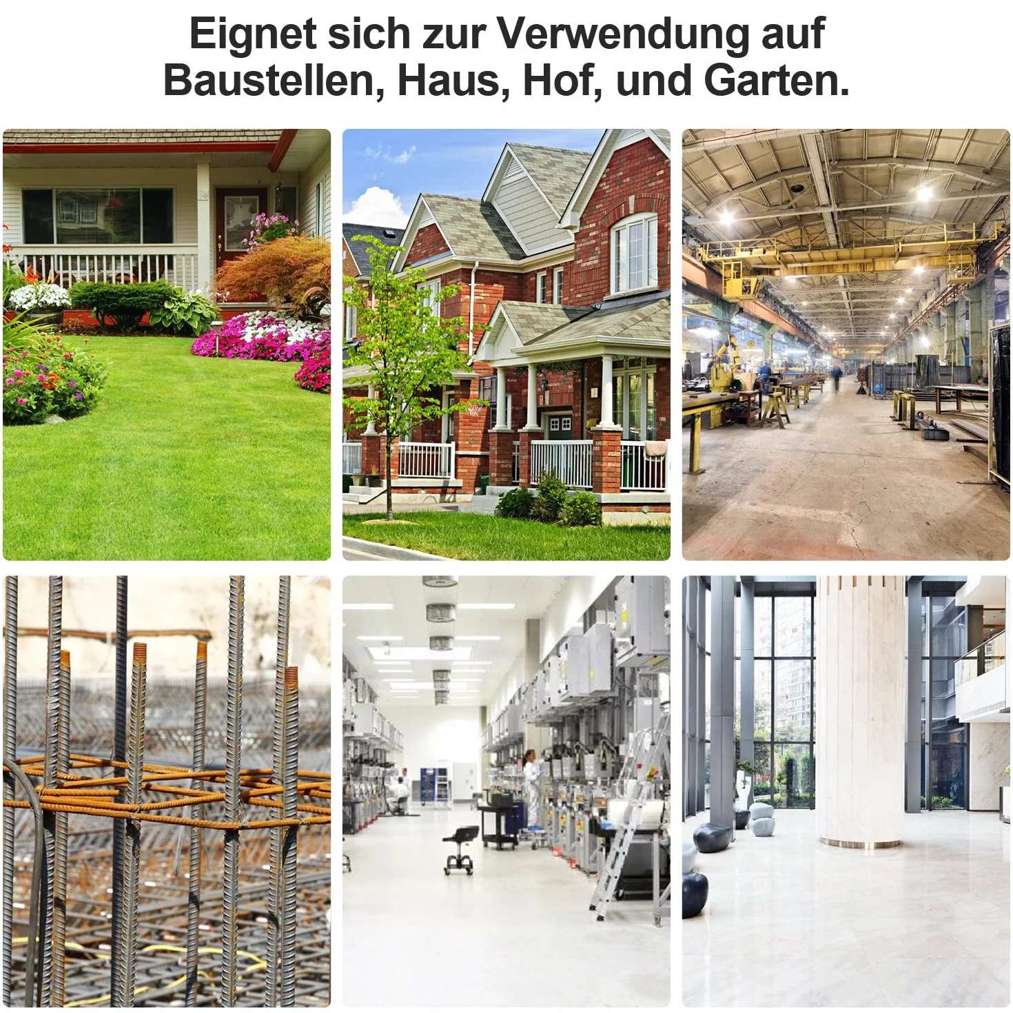 Baustromverteiler 2xCEE 400V/16A 5-polig, 1xCEE 400V/32A 5-polig, 4x230V(Schuko) 2-polig, Wandverteiler Für Baustelle, IP44 wasserdicht, mit FI-Schutzschalter