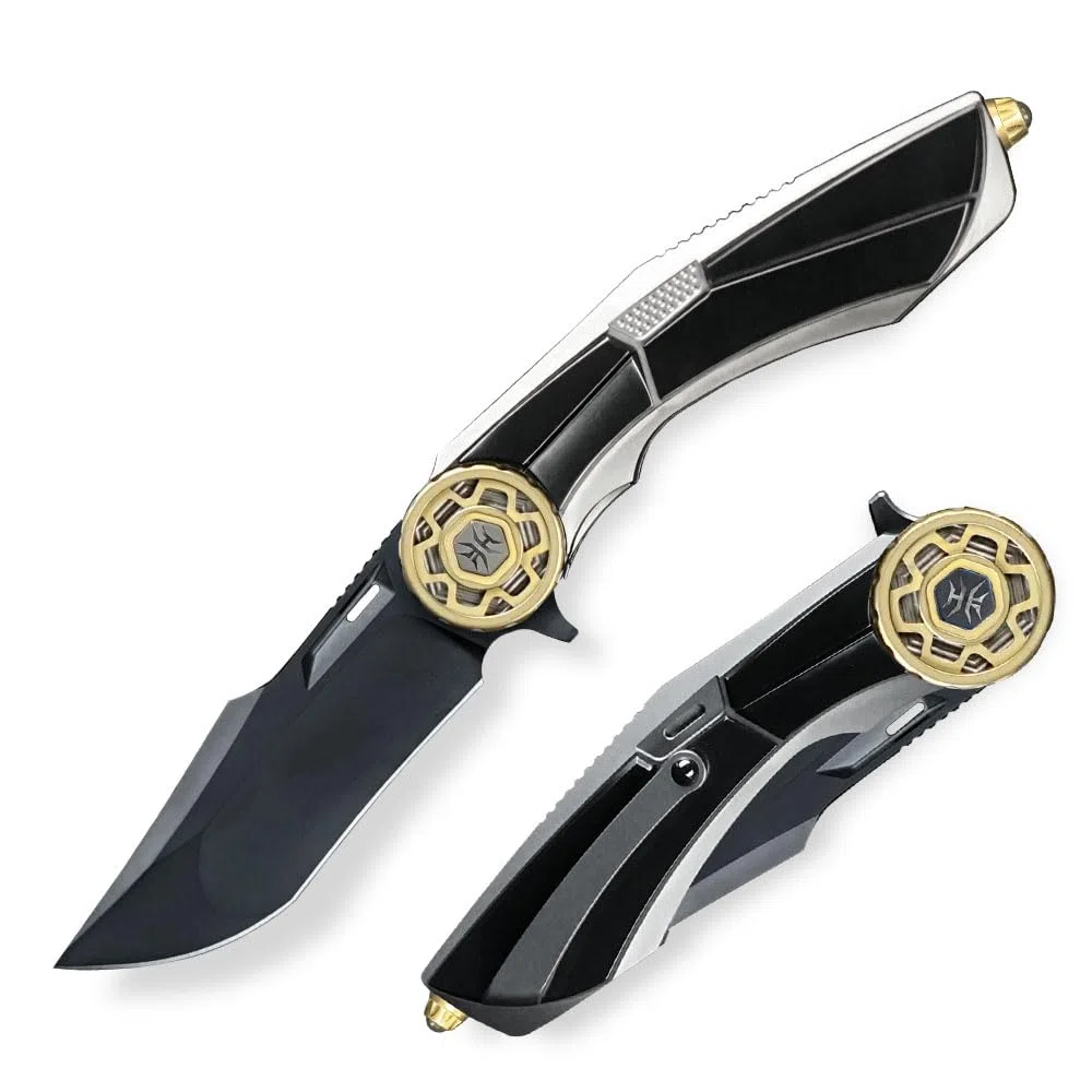 DELLINGER Klappmesser KH Knives Storm DLC, CPM-S90V Zirconium