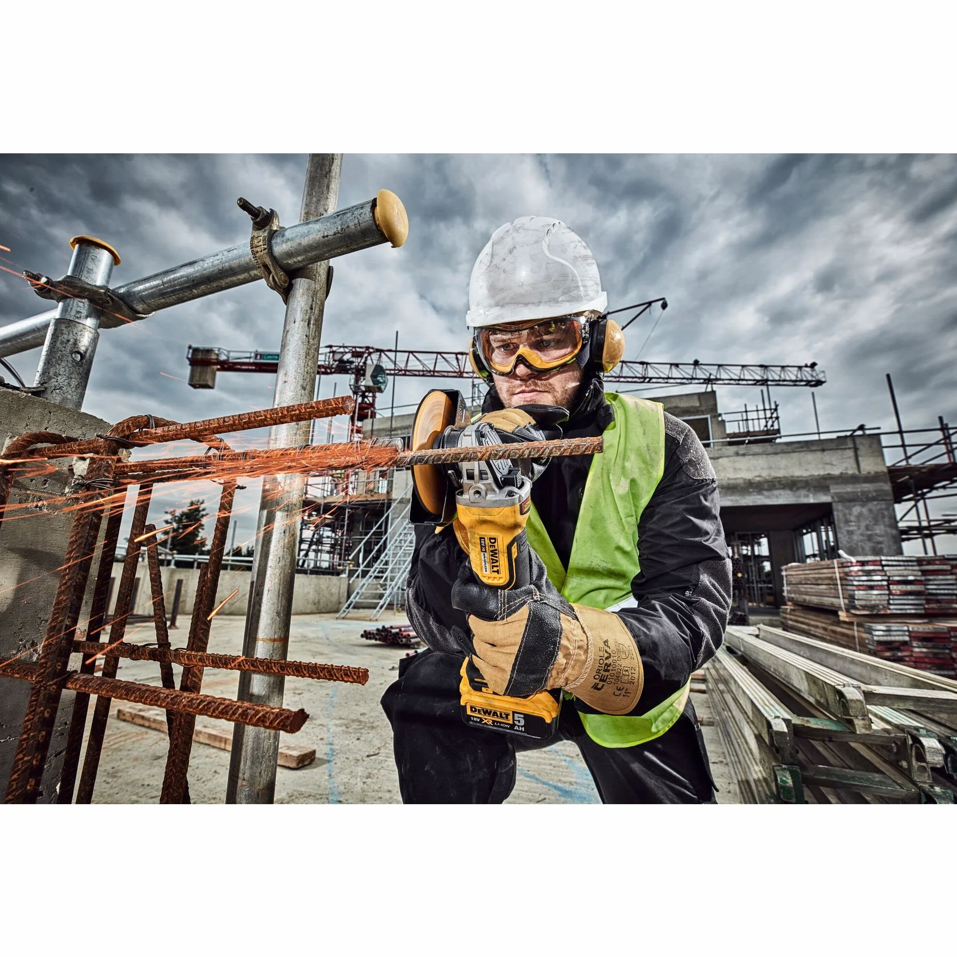 DEWALT DCG406N-XJ Winkelschleifer ohne Batterie ohne Ladegerät bürstenloser Motor