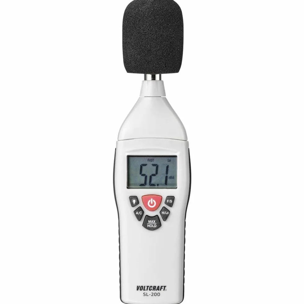 VOLTCRAFT Schallpegel-Messgerät SL-200 30-130 dB 31.5 Hz - 8 kHz