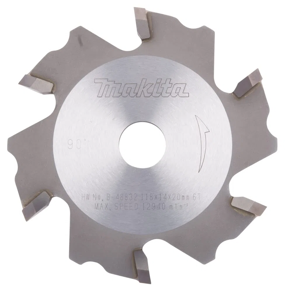 Makita Nutfräser HM 90°