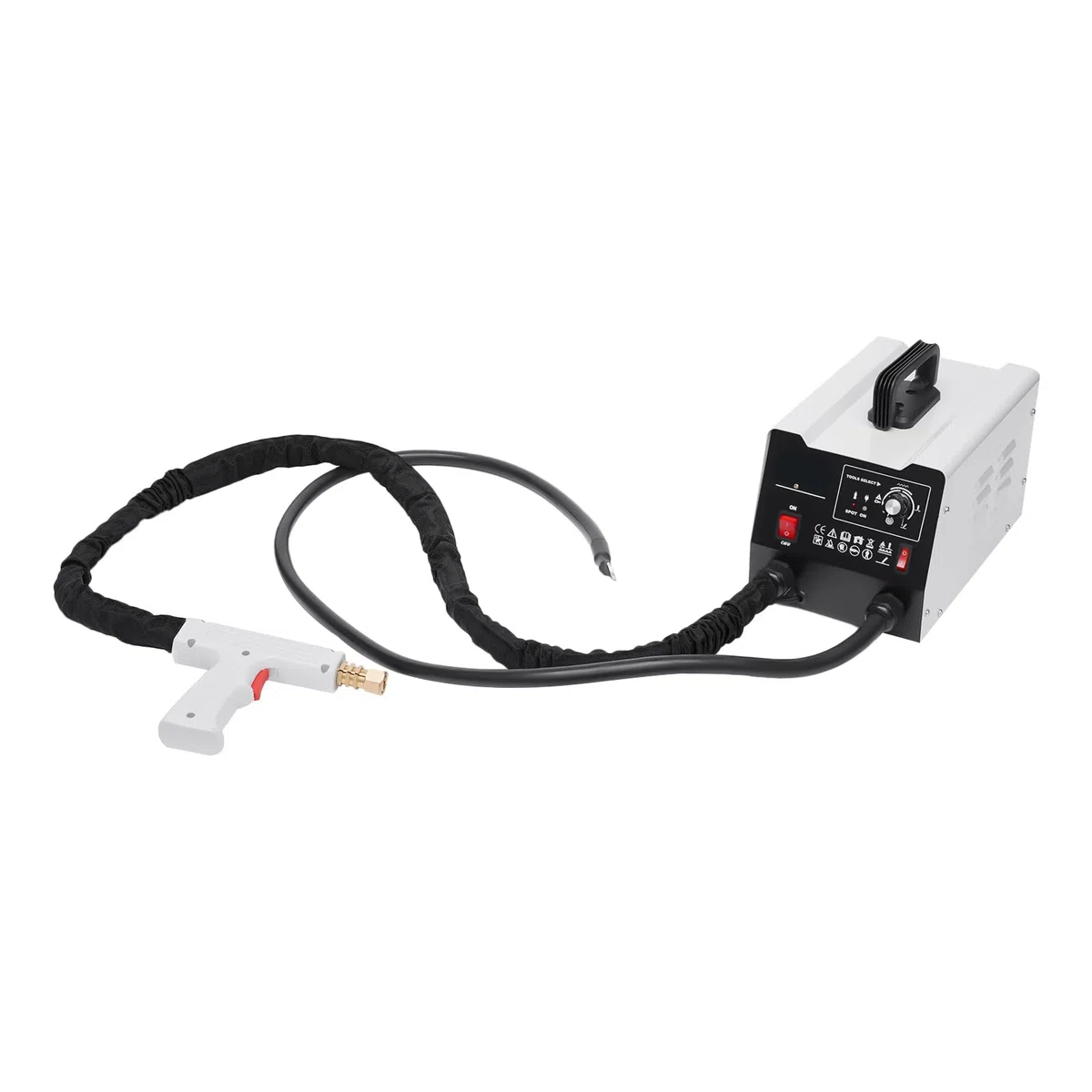 Karosserie Ausbeulspotter, 3500Amp 220V Automatisches Dent Puller Punktschweißgerät kfz Ausbeulreparatur Spotter Professionelle Schweißgerät Multimodal Reparatur Kit für Karosserie-Reparatur