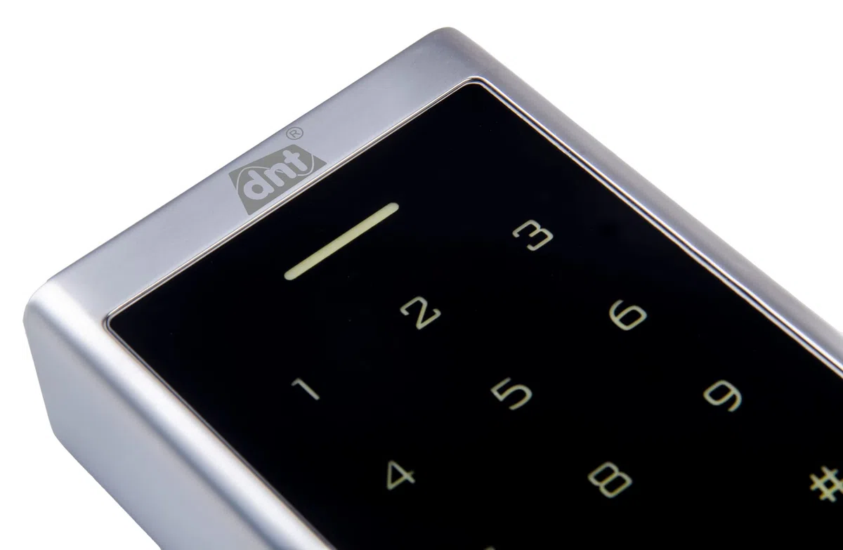 dnt Fingerprint-Codeschloss BioAccess PRO, DNT000013, Metall/Schwarz