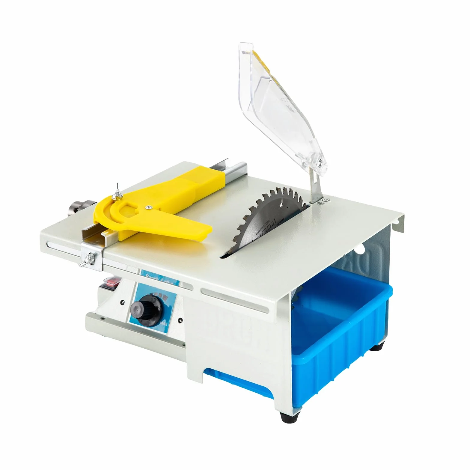 5-in-1 Edelstein Polierschleifmaschine, 750W Schleifmaschine Elektrische Poliermaschine (800-10000RPM), Tischkreissäge Tischpolierer für Polieren, Schneiden und Schleifen