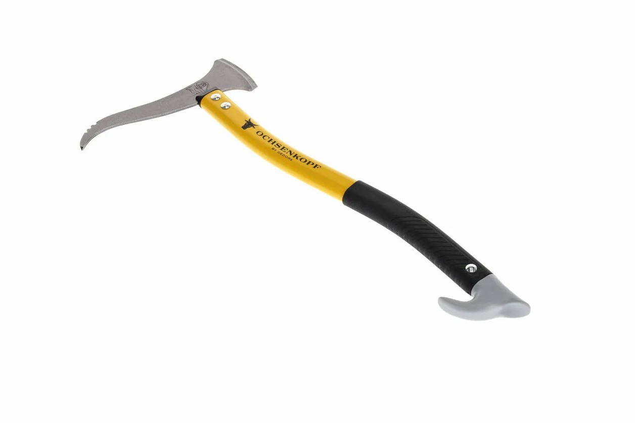 OCHSENKOPF Alu-Handsappie, Stiel aus Aluminiumlegierung, 500 mm, 560 g, für Holz, Forstwerkzeug, OX 172 SCH-0500