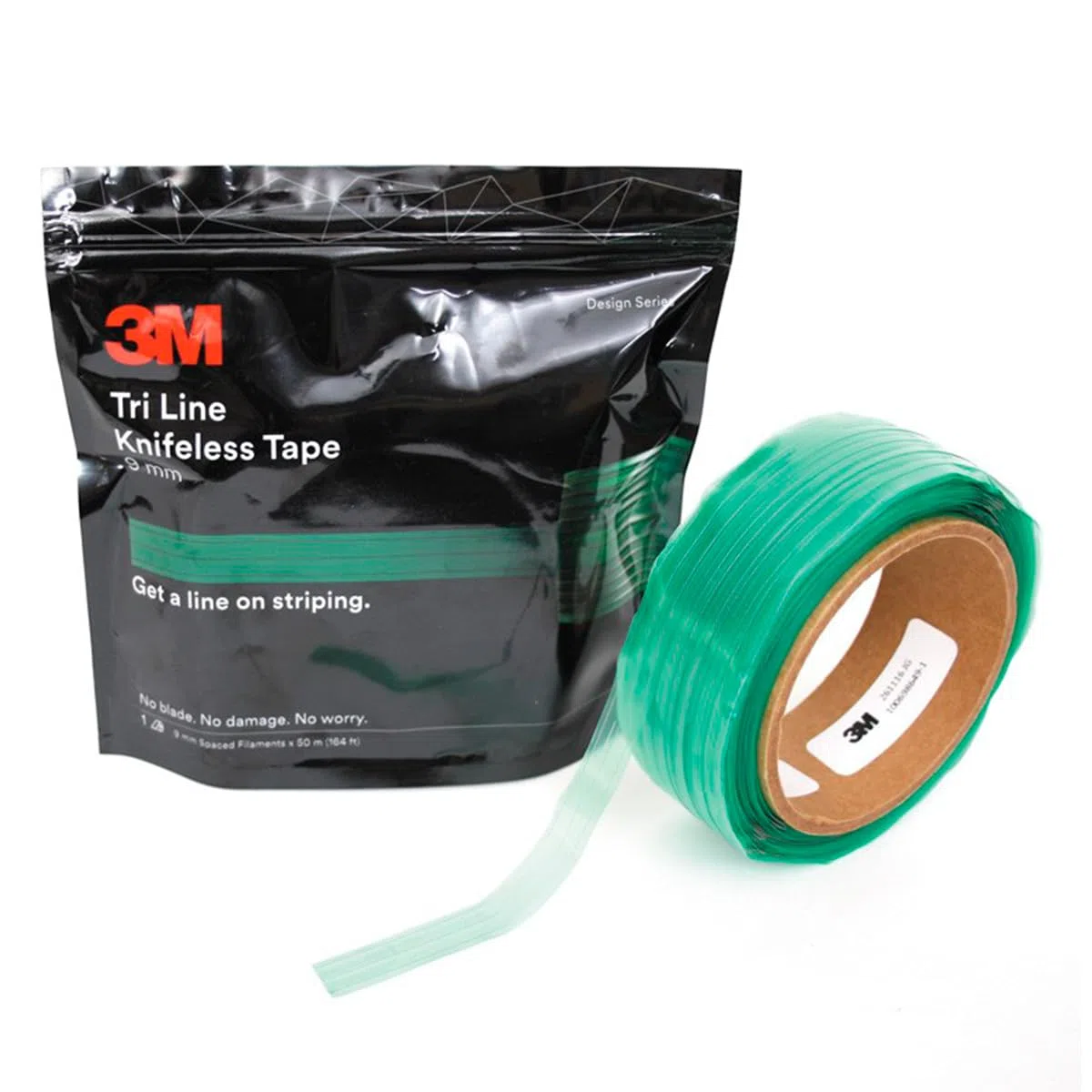 3M | Knifeless Tape, Schneideband für Details, Wrapping, Tri Line Tape 8 mm x 50 m, Schneidedraht zum präzisen Schneiden von Folien, ohne Klingen