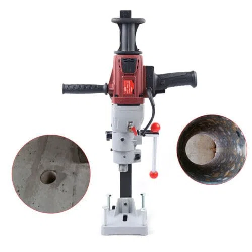 Kernbohrgerät 2200W 1200RPM Diamant Nass Trocken Bohren Stahlbeton Max. Fräsdurchmesser 180mm