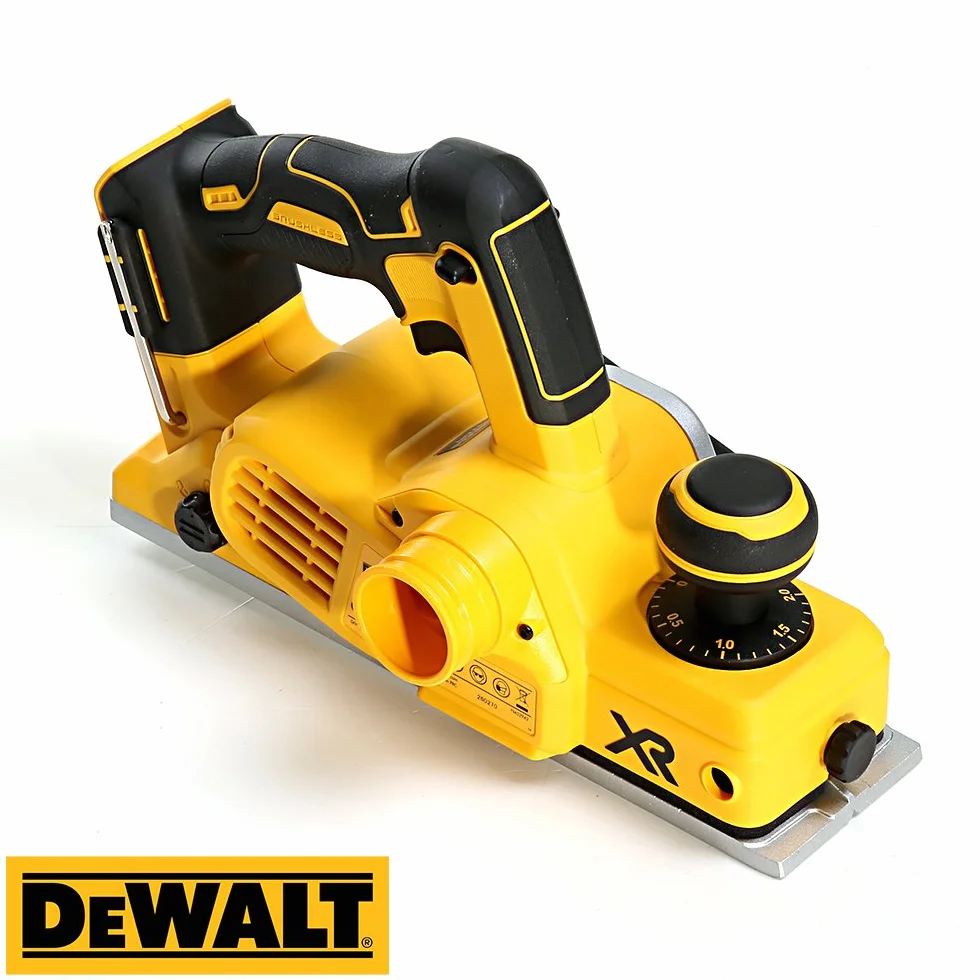DEWALT DCP580N 18 V, XR Li-ion Brushless Cordless Planer, Gelb