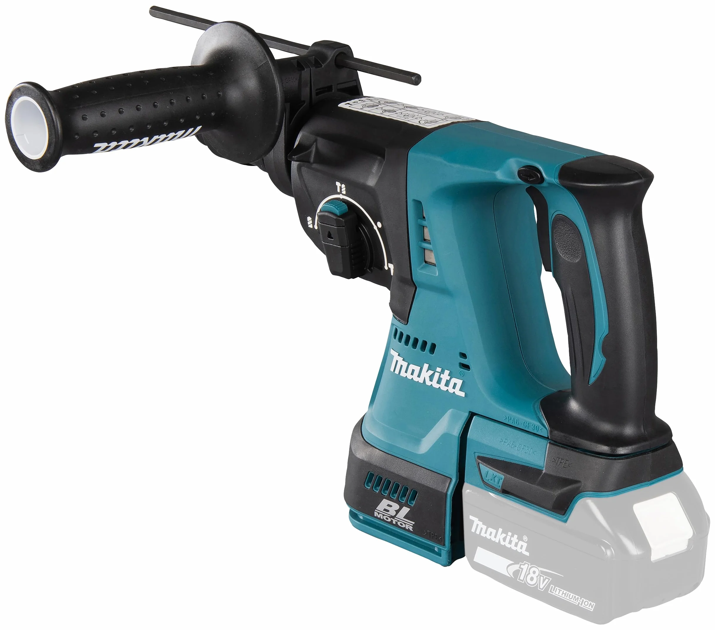 Makita DHR243Z Akku-Kombihammer (ohne Akku, ohne Ladegerät, ohne Staubabsaugung) 18V