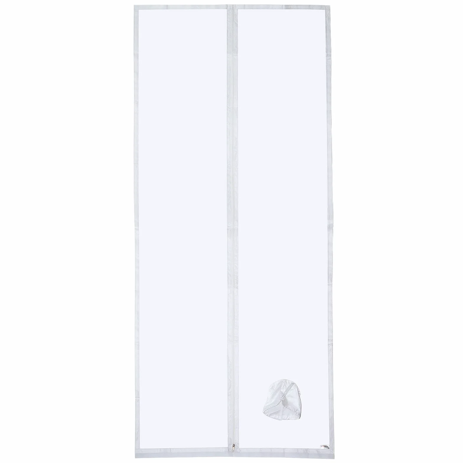HOOMEE VP Türabdichtung für Mobile Klimaanlagen mit Abluftschlauch Verlängerung, 90x210cm