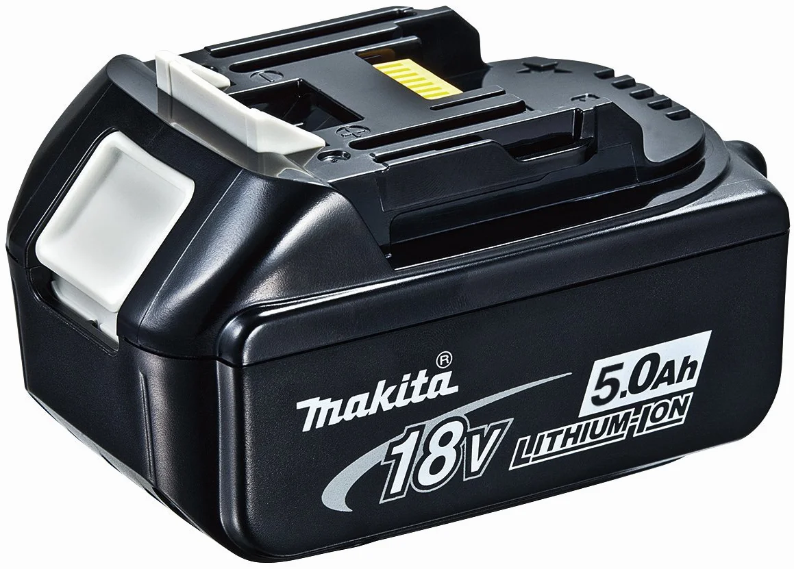 Makita Akku-Nutfräse 18V / 5,0 Ah, 2 Akkus + Ladegerät im MAKPAC