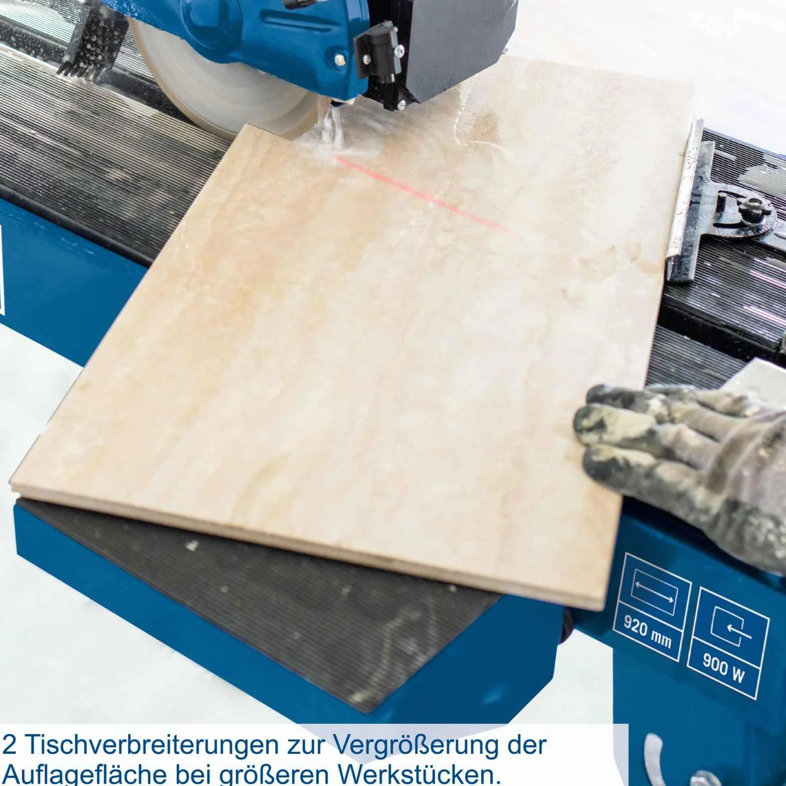 Scheppach Fliesenschneider FS3600 Tauchfunktion 920mm 36mm 900W 200mm