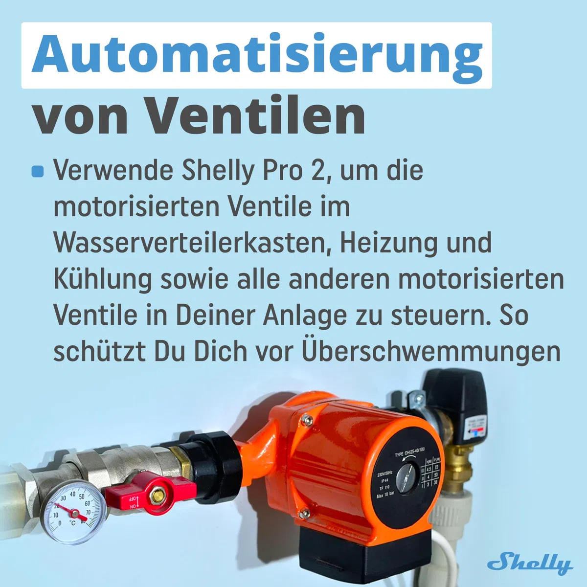 Shelly Pro 2 | LAN & WLAN 2-Kanal DIN-Schienen Relais Schalter - 25A | Potentialfreie Kontakte | Alexa & Google Home | iOS Android App | Lichtsteuerung | Fernsteuerung | Wasserverteiler