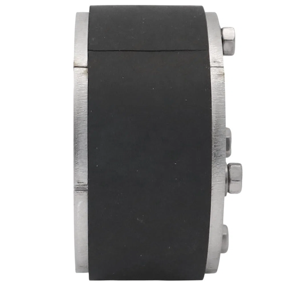 WITTKOWARE DN100 Mauerdurchführung geteilt 4-Fach 4-34mm | Ringraumdichtung klappbar | V2A Edelstahl & EPDM 40mm | Druckdicht 2,5 bar