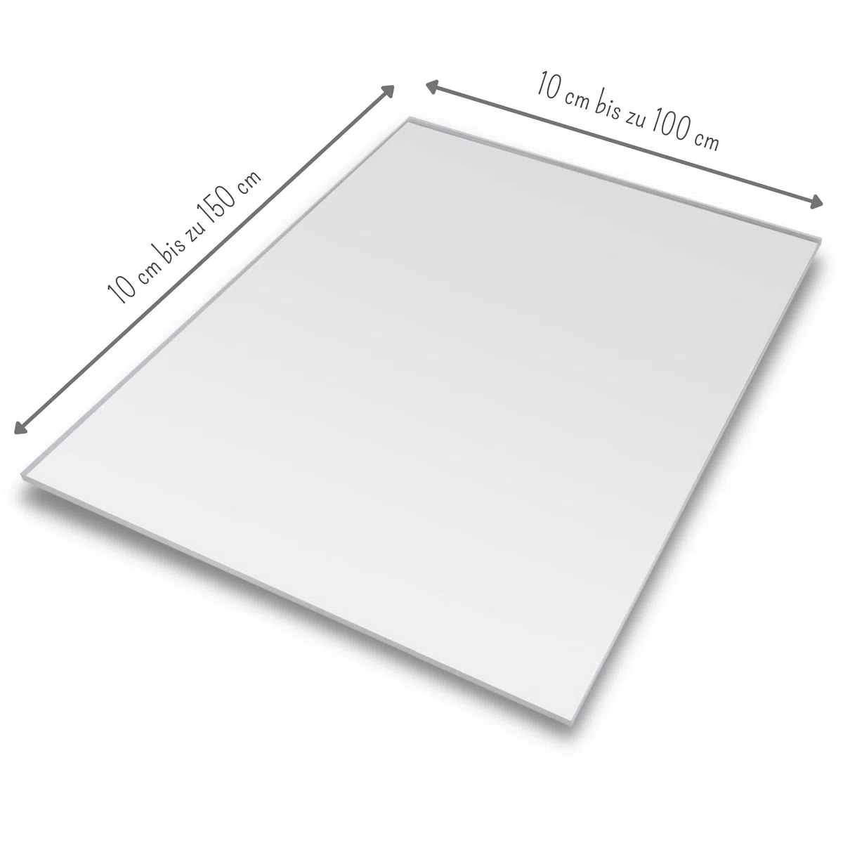 FRAMO Acrylglas 90 x 120 cm (900 x 1200 mm - 2 mm) Zuschnitt nach Maß | Stärke/Größe wählbar | Ersatzglas | Platte | Scheibe | Transparent